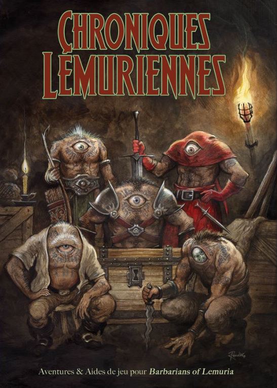 Couverture livre Chroniques Lémuriennes