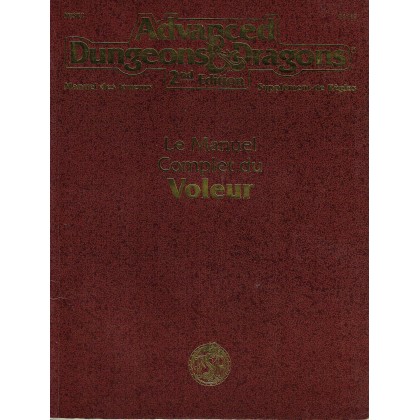 Le Manuel Complet du Voleur (jdr AD&D 2ème édition en VF) 002