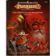 GAZ6 The Dwarves of Rockhome (jdr D&D Gazetteer - Mystara 1ère édition en VO)