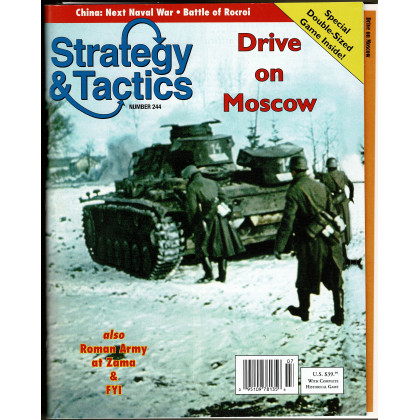 Strategy & Tactics N° 244 - Drive on Moscow (magazine de wargames en VO) 001