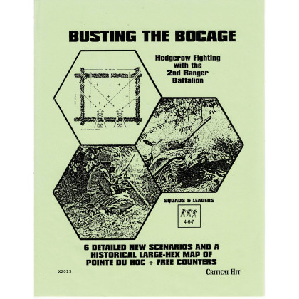 Busting the Bocage - Hedgerow Fighting with the 2nd Ranger Battalion (wargame Critical Hit en VO) 001