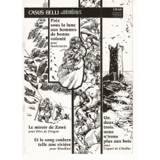 Casus Belli N° 68 - Encart de scénarios (1er magazine des jeux de simulation)