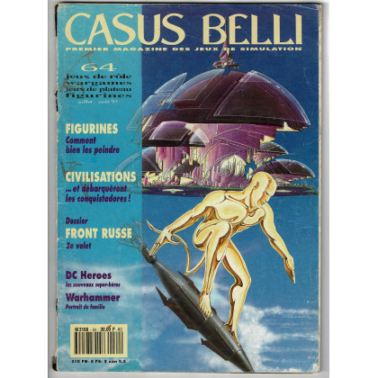 Casus Belli N° 64 (Premier magazine des jeux de simulation) 013