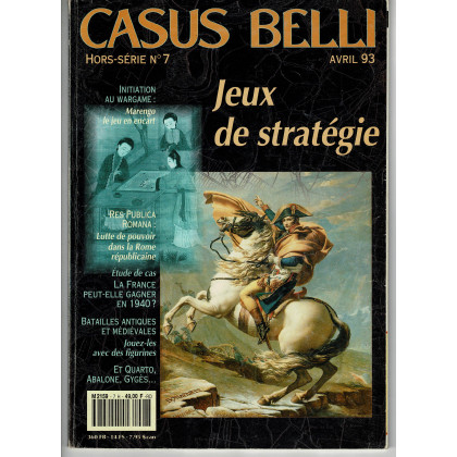 Casus Belli N° 7 Hors-Série - Jeux de Stratégie (magazine de jeux de simulation) 007