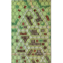 Squad Leader - Mapboard N° 1 (wargame Advanced Squad Leader d'Avalon Hill )