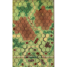 Squad Leader - Mapboard N° 3 (wargame Advanced Squad Leader d'Avalon Hill )