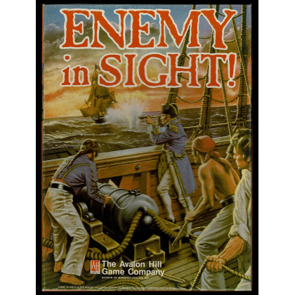 Enemy in Sight ! (jeu de stratégie d'Avalon Hill en VO) 001