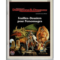 Feuilles-Dossiers pour Personnages (jdr AD&D 2e édition révisée en VF)