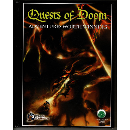 Quests of Doom - Adventures worth winning (jdr Swords & Wizardry de Frog God Games en VO) 001