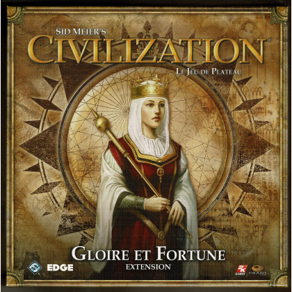 Sid Meier's Civilization - Extension Gloire et Fortune (jeu de plateau d'Edge Entertainment en VF) 001