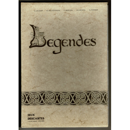 Légendes Celtiques - Coffret de Règles & de Civilisation (jdr de Jeux Descartes en VF) 002