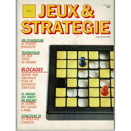 Jeux & Stratégie N° 37 (La revue des jeux de stratégie) 001