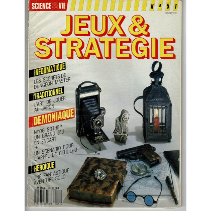 Jeux & Stratégie N° 51 (La revue des jeux de stratégie) 001