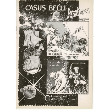 Casus Belli N° 44 - Encart de scénarios (Premier magazine des jeux de simulation) 001