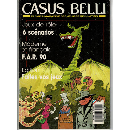 Casus Belli N° 40 (premier magazine des jeux de simulation) 010