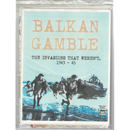 Balkan Gamble - The Invasions that weren't 1943-45 (wargame ziploc de BTR Games en VO) 001