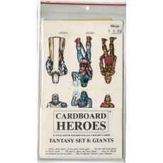 Cardboard Heroes - Fantasy Set 8 (accessoires de jdr de Steve Jackson Games en VO)