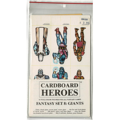 Cardboard Heroes - Fantasy Set 8 (accessoires de jdr de Steve Jackson Games en VO) 001