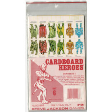 Cardboard Heroes - Fantasy Set 6 (accessoires de jdr de Steve Jackson Games en VO)