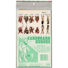 Cardboard Heroes - Fantasy Set 7 (accessoires de jdr de Steve Jackson Games en VO)