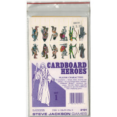 Cardboard Heroes - Fantasy Set 1 (accessoires de jdr de Steve Jackson Games en VO)