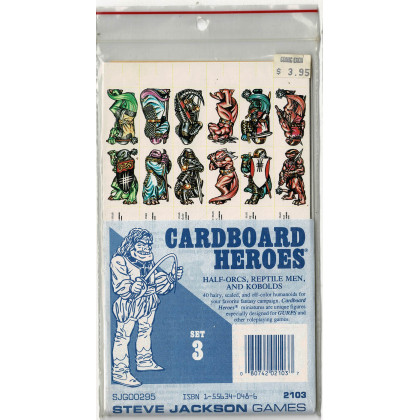 Cardboard Heroes - Fantasy Set 3 (accessoires de jdr de Steve Jackson Games en VO) 001