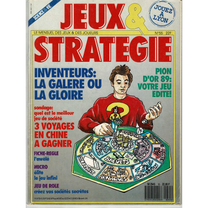 Jeux & Stratégie N° 55 (La revue des jeux de stratégie) 001