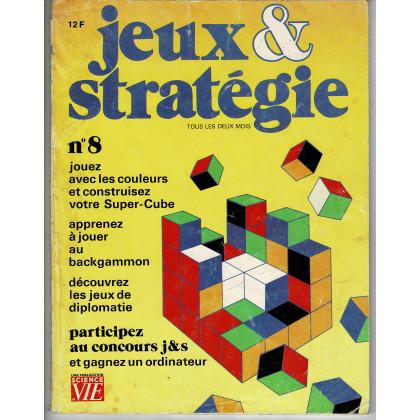 Jeux & Stratégie N° 8 (La revue des jeux de stratégie) 001