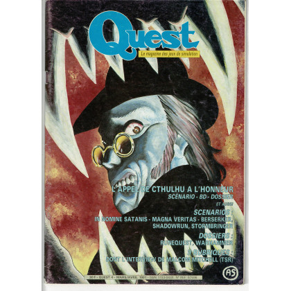 Quest N° 4 (Le Magazine des jeux de simulation en VF) 001