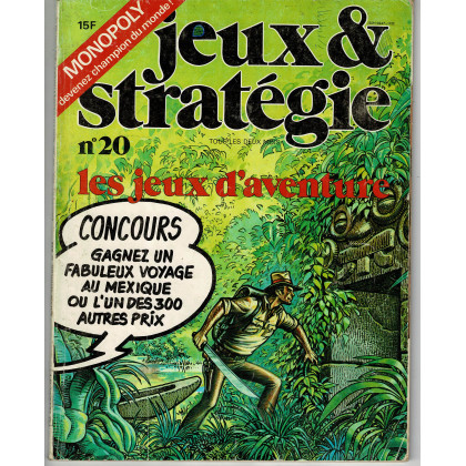 Jeux & Stratégie N° 20 (La revue des jeux de stratégie) 001