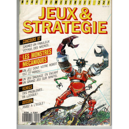 Jeux & Stratégie N° 44 (La revue des jeux de stratégie) 001