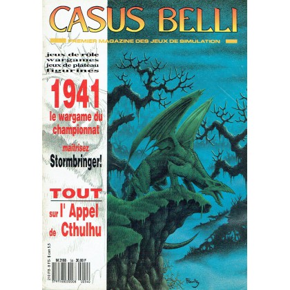 Casus Belli N° 54 (magazine de jeux de simulation) 003