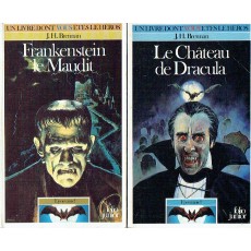 Lot 401 - Le Château de Dracula & 402 - Frankenstein le Maudit (livres dont vous êtes le Héros)